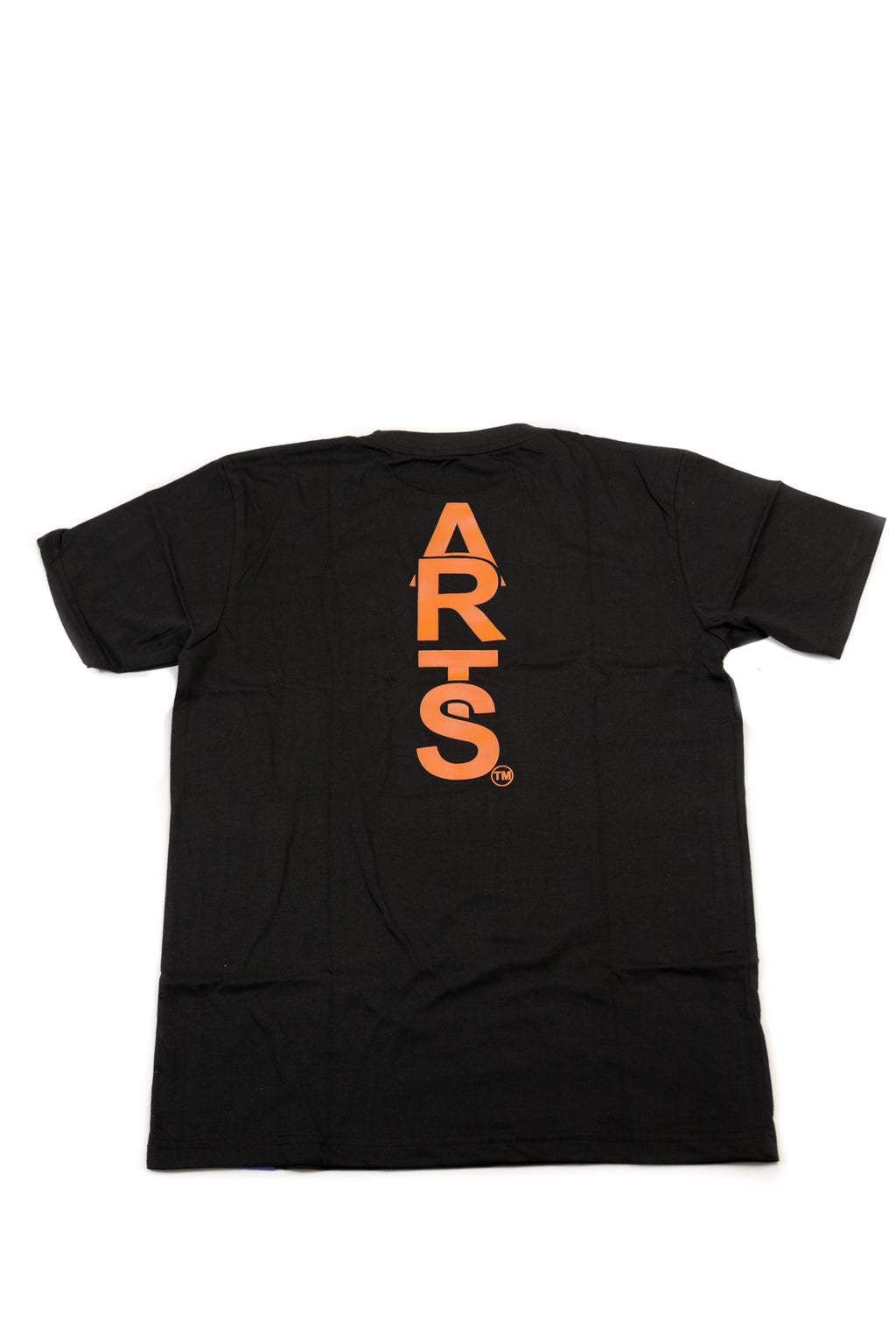 French High Density print Tee | Black / Orange